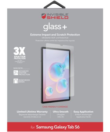 InvisibleShield Glass+ Samsung Galaxy Tab S6 Screen Protector Screen Protectors