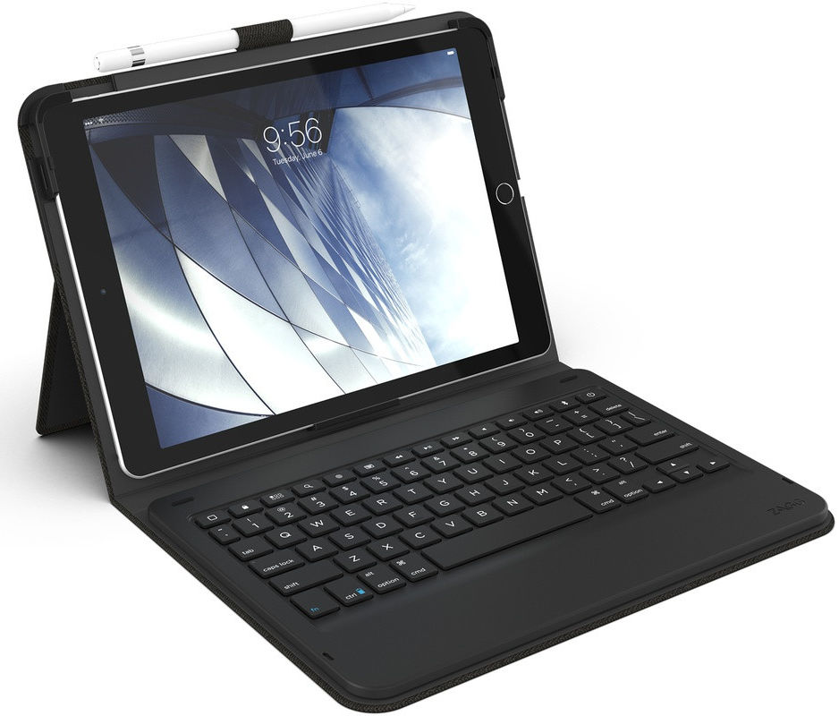ZAGG Messenger Folio iPad 10.2/Pro 10.5 Hoes Toetsenbord AZERTY afbeelding 1
