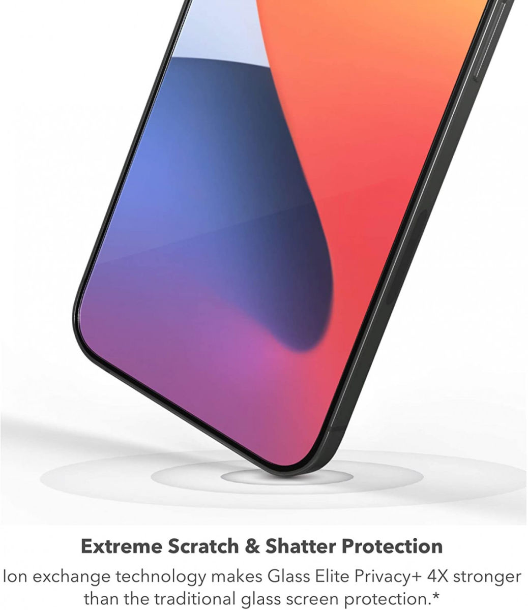 InvisibleShield Privacy Glass Apple iPhone 12 Mini Screen Protector afbeelding 4