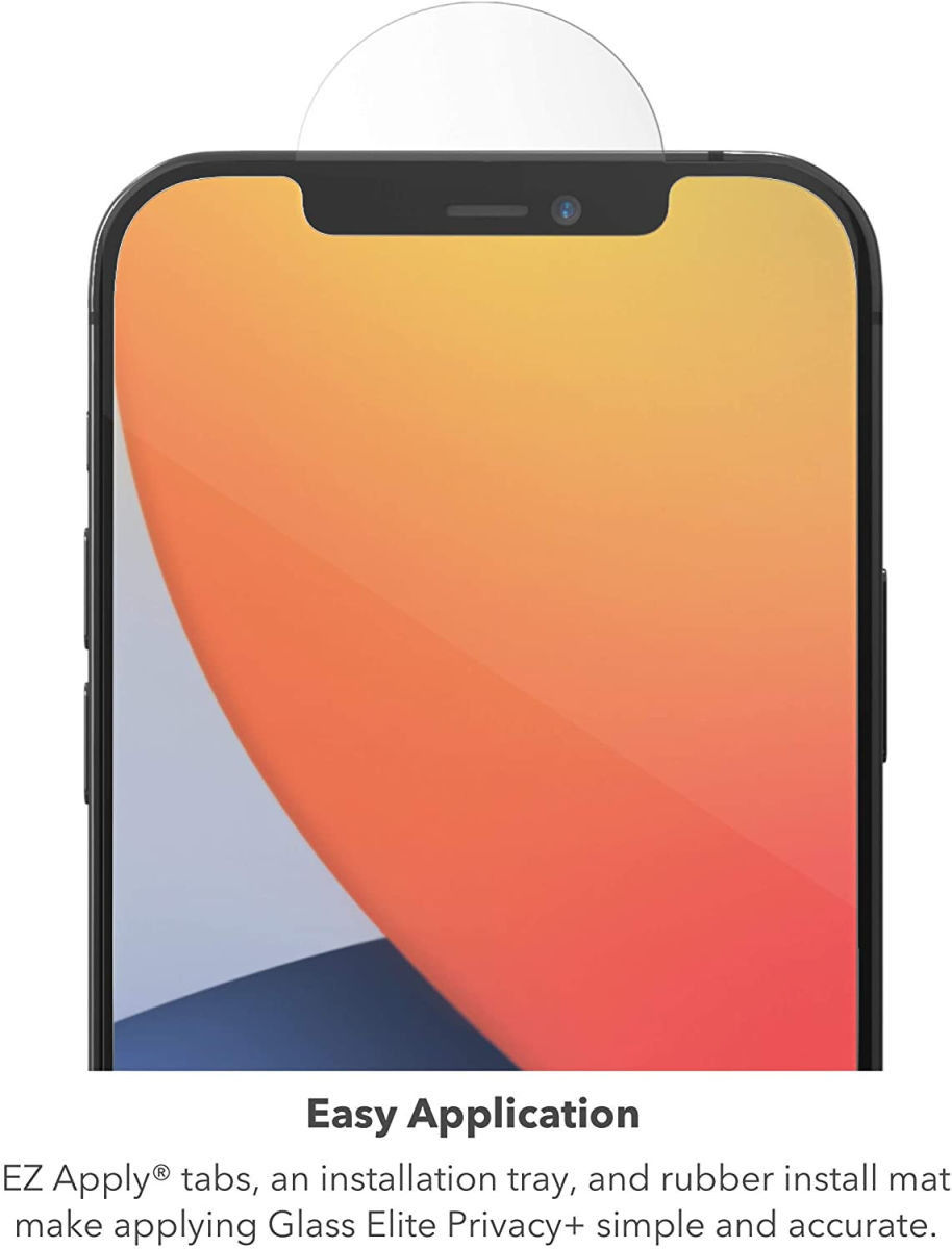 InvisibleShield Privacy Glass Apple iPhone 12 Pro Max Screen Protector