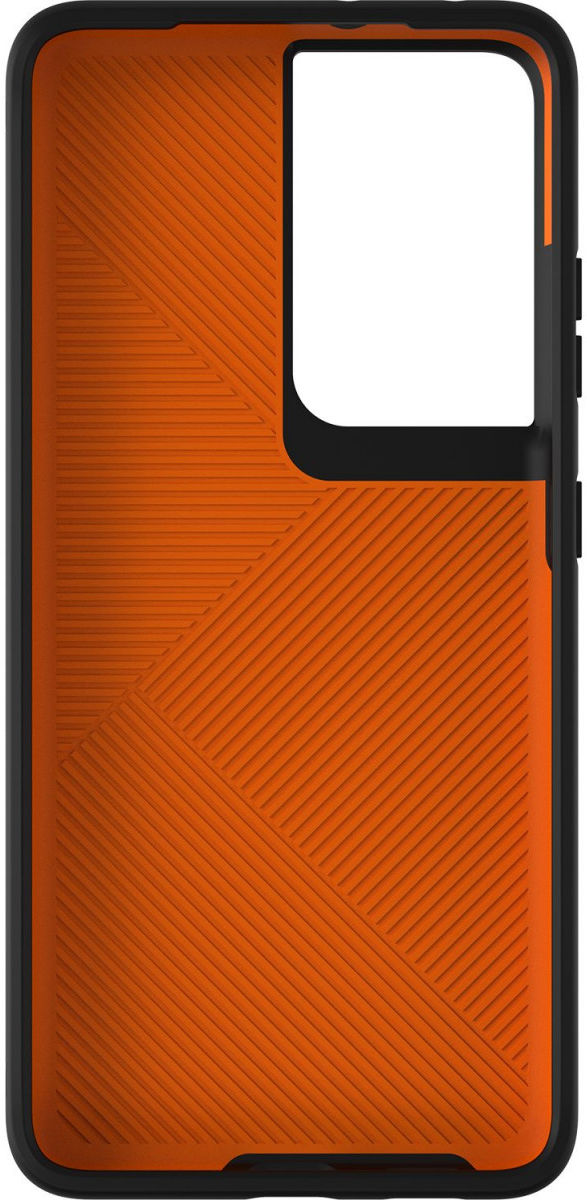 Gear4 Denali D3O Back Cover Samsung Galaxy S21 Ultra Hoesje Zwart afbeelding 3