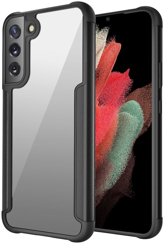 Samsung Galaxy S22 Plus Hoesje Volledig Schokbestendig Cover Zwart afbeelding 1