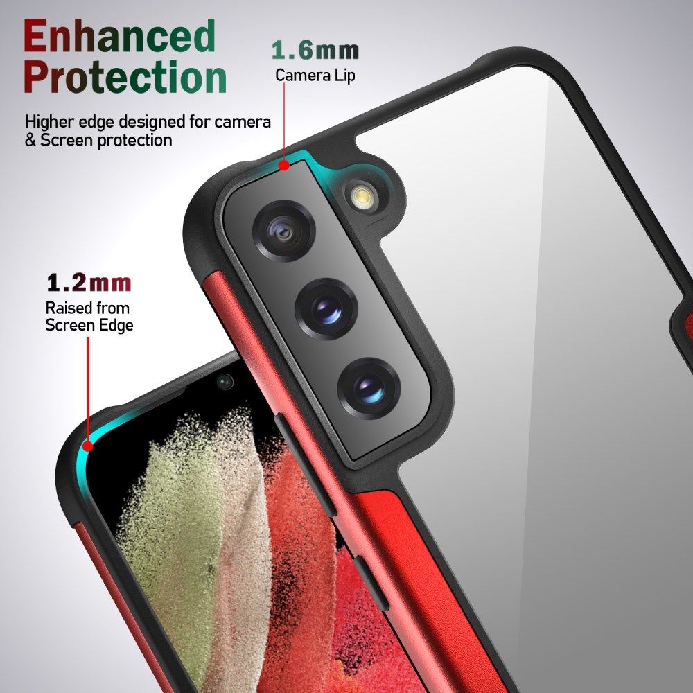 Samsung Galaxy S22 Plus Hoesje Volledig Schokbestendig Cover Zwart afbeelding 4