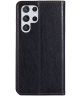 Samsung Galaxy S22 Hoesje met Pasjes Book Case Kunstleer Zwart