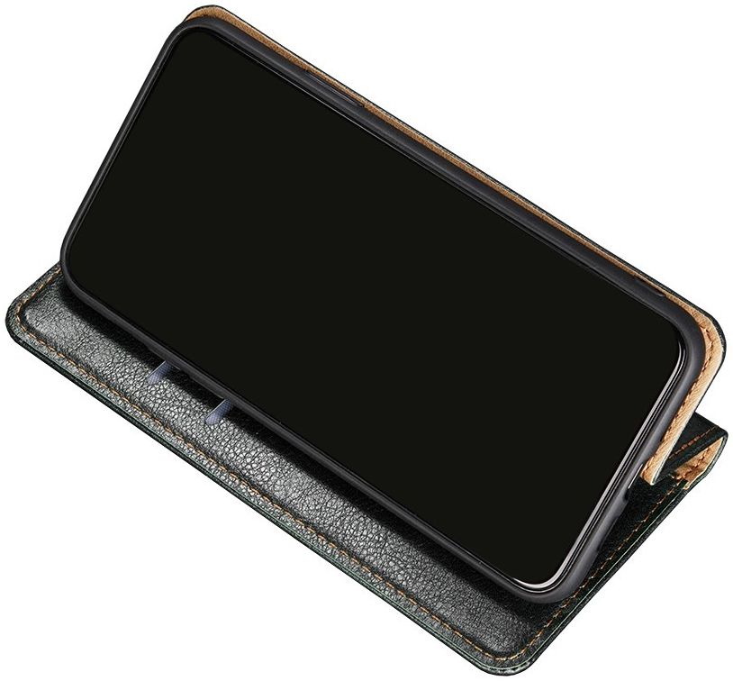 Samsung Galaxy S22 Ultra Hoesje met Pasjes Book Case Kunstleer Zwart afbeelding 5