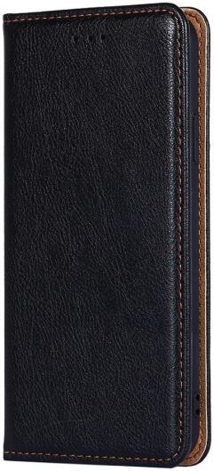 Samsung Galaxy S22 Ultra Hoesje met Pasjes Book Case Kunstleer Zwart afbeelding 3
