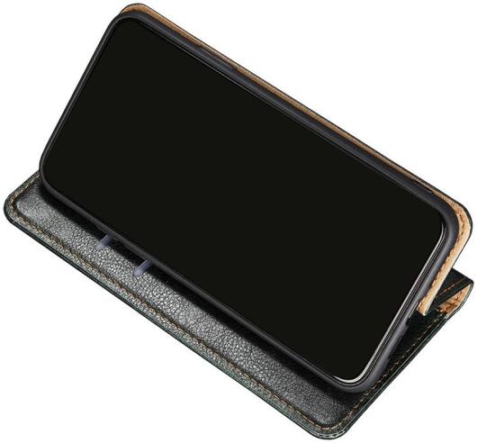 Samsung Galaxy S22 Ultra Hoesje met Pasjes Book Case Kunstleer Zwart afbeelding 5