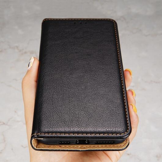 Samsung Galaxy S22 Ultra Hoesje met Pasjes Book Case Kunstleer Zwart afbeelding 6