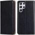 Samsung Galaxy S22 Ultra Hoesje met Pasjes Book Case Kunstleer Zwart afbeelding 4