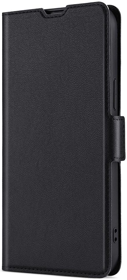 Samsung Galaxy S22 Plus Hoesje Vintage Book Case met Kaarthouder Zwart afbeelding 2