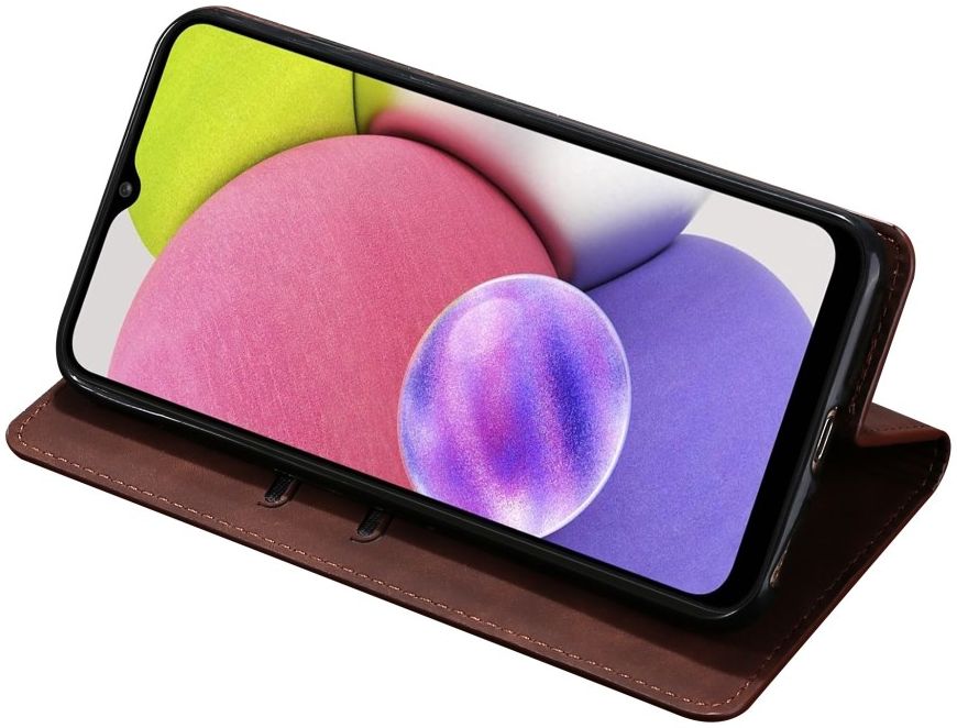 Samsung Galaxy S22 Plus Hoesje Book Case met Pasjes Kunstleer Bruin afbeelding 5