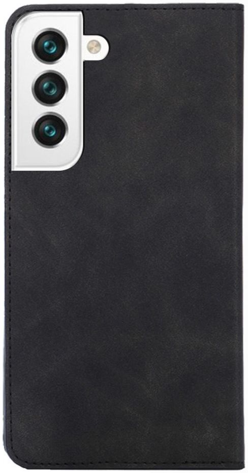 Samsung Galaxy S22 Plus Hoesje Book Case met Pasjes Kunstleer Zwart afbeelding 4