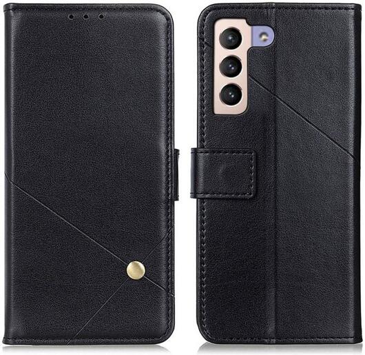 Samsung Galaxy S22 Plus Hoesje Kunstleer Book Case Portemonnee Zwart afbeelding 2
