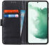 Samsung Galaxy S22 Plus Hoesje Kunstleer Book Case Portemonnee Zwart afbeelding 1