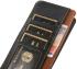 KHAZNEH Samsung Galaxy S22 Ultra Hoesje RFID Book Case Echt Leer Zwart afbeelding 7