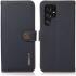 KHAZNEH Samsung Galaxy S22 Ultra Hoesje RFID Book Case Echt Leer Blauw afbeelding 8