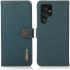 KHAZNEH Samsung Galaxy S22 Ultra Hoesje RFID Book Case Echt Leer Groen afbeelding 8