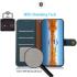 KHAZNEH Samsung Galaxy S22 Ultra Hoesje RFID Book Case Echt Leer Groen afbeelding 4