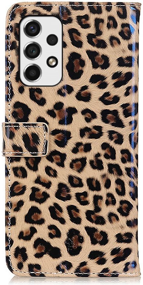 Samsung Galaxy A53 Hoesje Book Case met Luipaard Print afbeelding 7