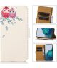 Samsung Galaxy A53 Hoesje Portemonnee Book Case met Uil Print
