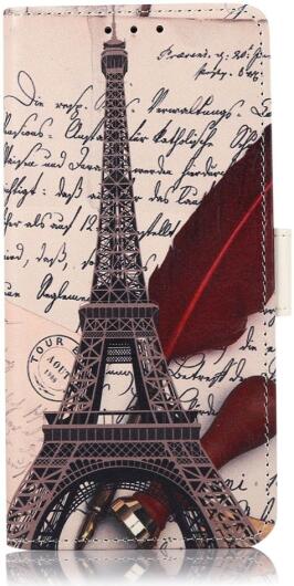 Samsung Galaxy A53 Hoesje Portemonnee Book Case met Eiffeltoren Print afbeelding 1