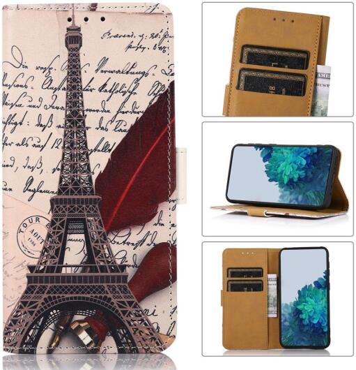 Samsung Galaxy A53 Hoesje Portemonnee Book Case met Eiffeltoren Print afbeelding 7