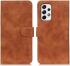 KHAZNEH Samsung Galaxy A53 Hoesje Vintage Wallet Book Case Bruin afbeelding 9