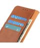 KHAZNEH Samsung Galaxy A53 Hoesje Wallet Book Case Kunstleer Bruin