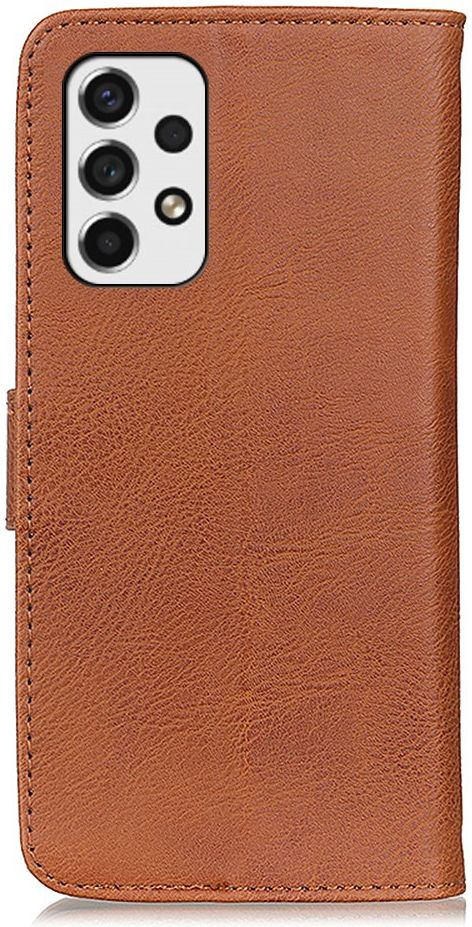 KHAZNEH Samsung Galaxy A53 Hoesje Wallet Book Case Kunstleer Bruin afbeelding 3