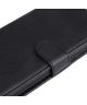 Samsung Galaxy S22 Plus Hoesje Retro Wallet Book Case met Koord Zwart