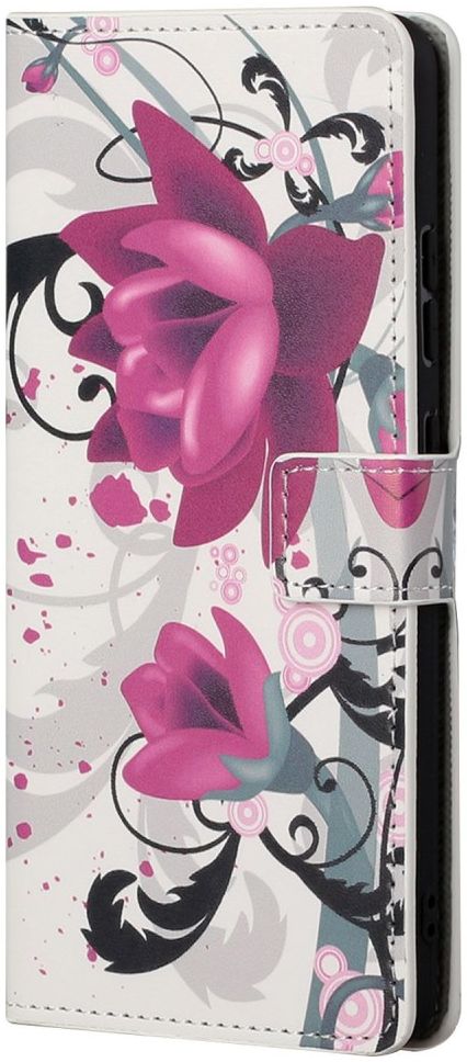 Samsung Galaxy A33 Hoesje Portemonnee Book Case Bloemen Print afbeelding 1