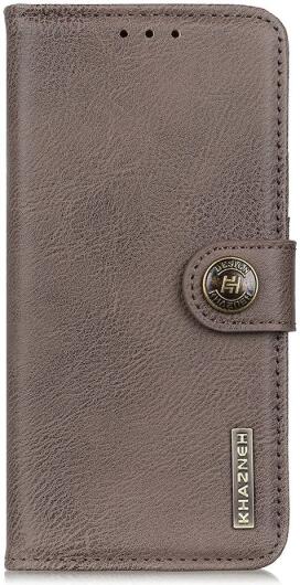 KHAZNEH Samsung Galaxy A33 Hoesje Portemonnee Book Case Grijs afbeelding 2