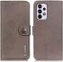 KHAZNEH Samsung Galaxy A33 Hoesje Portemonnee Book Case Grijs afbeelding 3