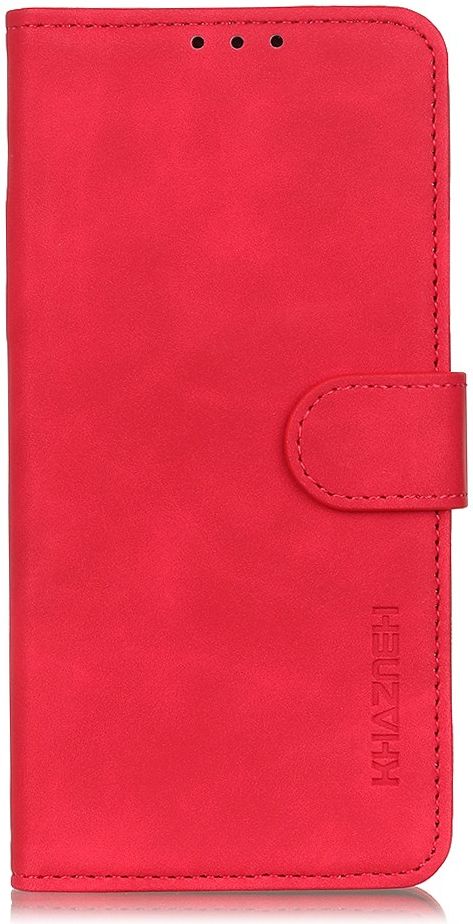 KHAZNEH Samsung Galaxy A33 Hoesje Retro Wallet Book Case Rood afbeelding 2