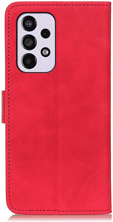 KHAZNEH Samsung Galaxy A33 Hoesje Retro Wallet Book Case Rood afbeelding 6