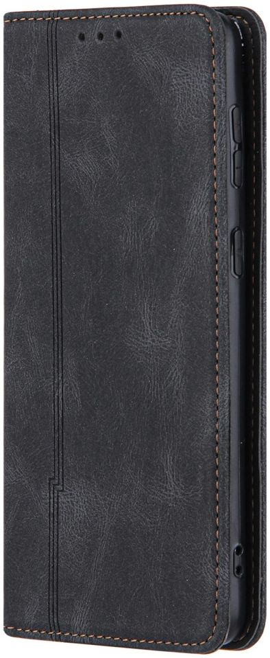 Samsung Galaxy S22 Hoesje Book Case met Pasjes Kunstleer Zwart afbeelding 4