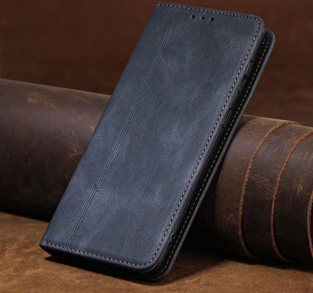 Samsung Galaxy S22 Hoesje Book Case met Pasjes Kunstleer Zwart afbeelding 8
