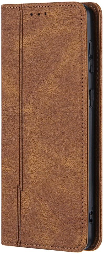 Samsung Galaxy S22 Hoesje Book Case met Pasjes Kunstleer Bruin afbeelding 4