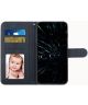 Samsung Galaxy S22 Hoesje Wallet Book Case Kunstleer Blauw