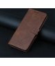 Samsung Galaxy S22 Ultra Hoesje Vintage Wallet Book Case Bruin