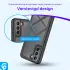 Samsung Galaxy S21 FE Hoesje Full Protect 360° Hybride Cover Zwart afbeelding 2