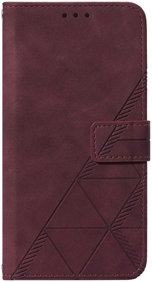 Samsung Galaxy S22 Ultra Hoesje Book Case met Koord Kunstleer Rood afbeelding 3