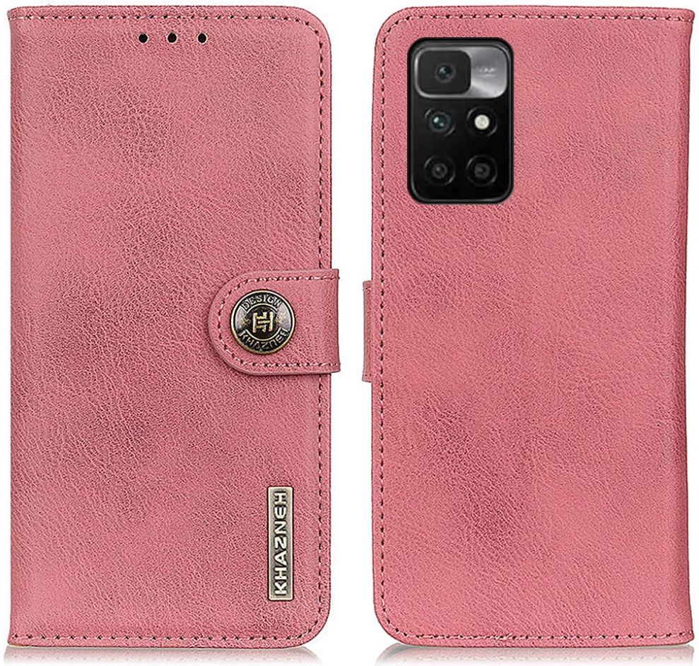 KHAZNEH Xiaomi Redmi 10 Hoesje Portemonnee Book Case Roze afbeelding 2