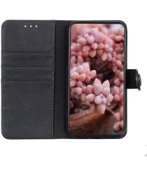 KHAZNEH Xiaomi Redmi 10 Hoesje Portemonnee Book Case Zwart
