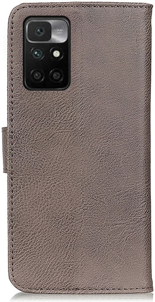 KHAZNEH Xiaomi Redmi 10 Hoesje Portemonnee Book Case Grijs afbeelding 6