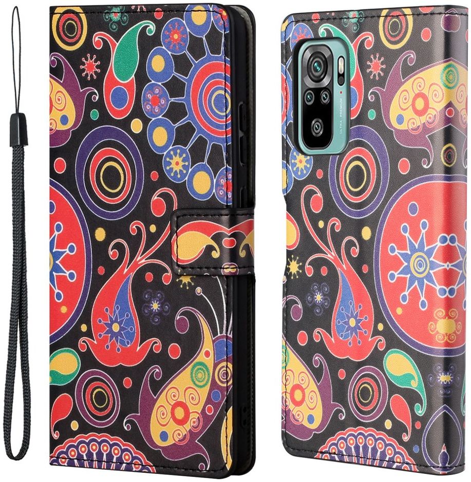 Xiaomi Redmi 10 Hoesje Portemonnee Book Case met Print afbeelding 3
