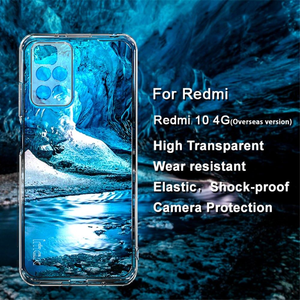 Imak UX-5 Xiaomi Redmi 10 Hoesje Flexibel en Dun TPU Transparant afbeelding 6