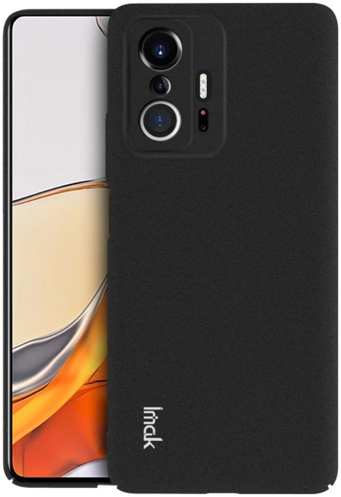 IMAK HC-1 Xiaomi 11T / 11T Pro Hoesje Hard Case Back Cover Zwart afbeelding 1