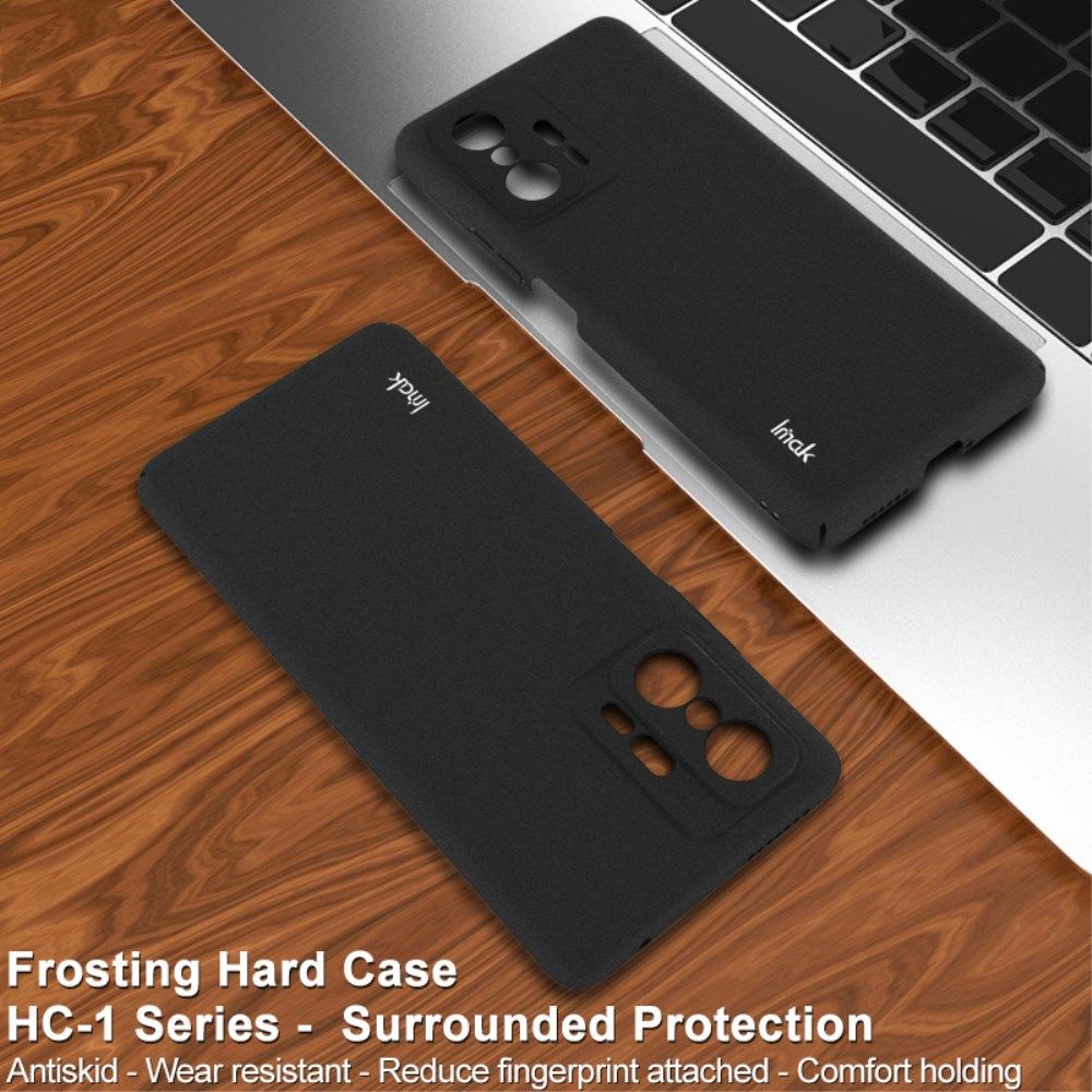 IMAK HC-1 Xiaomi 11T / 11T Pro Hoesje Hard Case Back Cover Zwart afbeelding 4