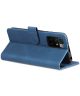 AZNS Xiaomi Redmi 10 Hoesje Wallet Book Case Kunstleer Blauw